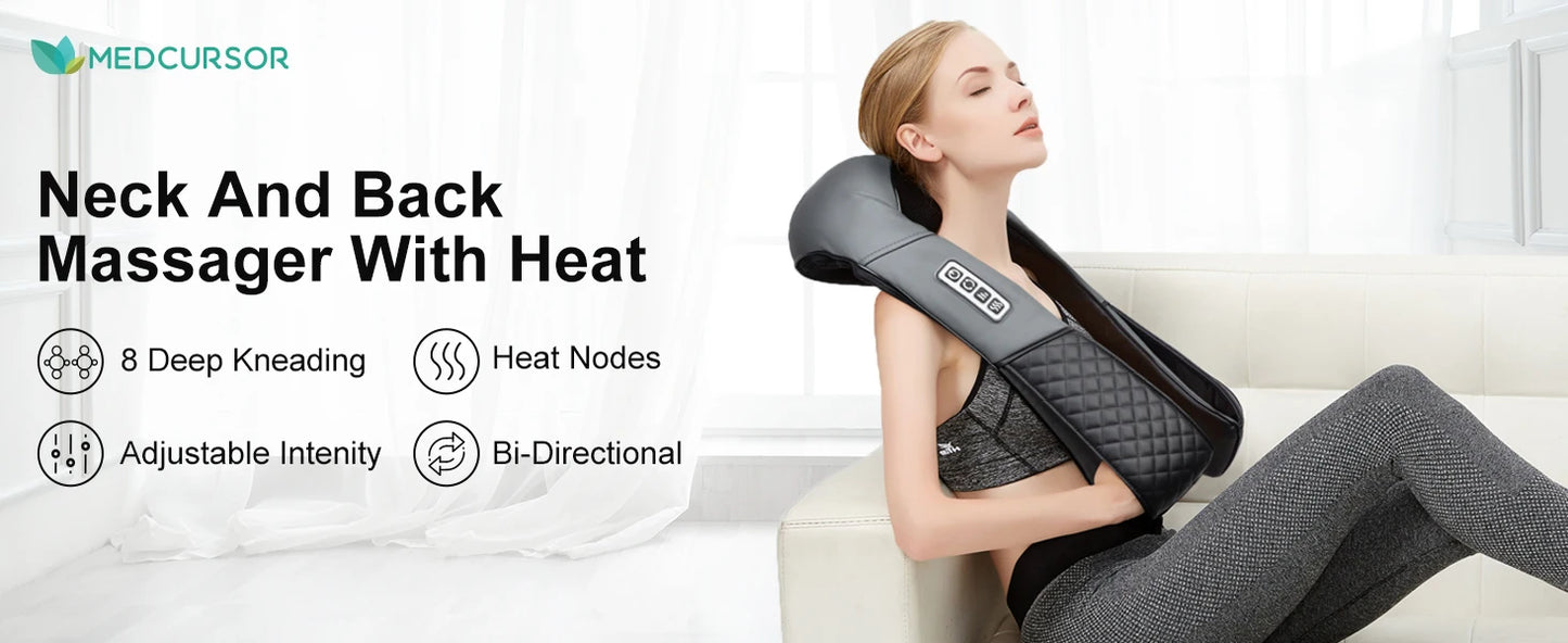 Electric Neck And Back Massager