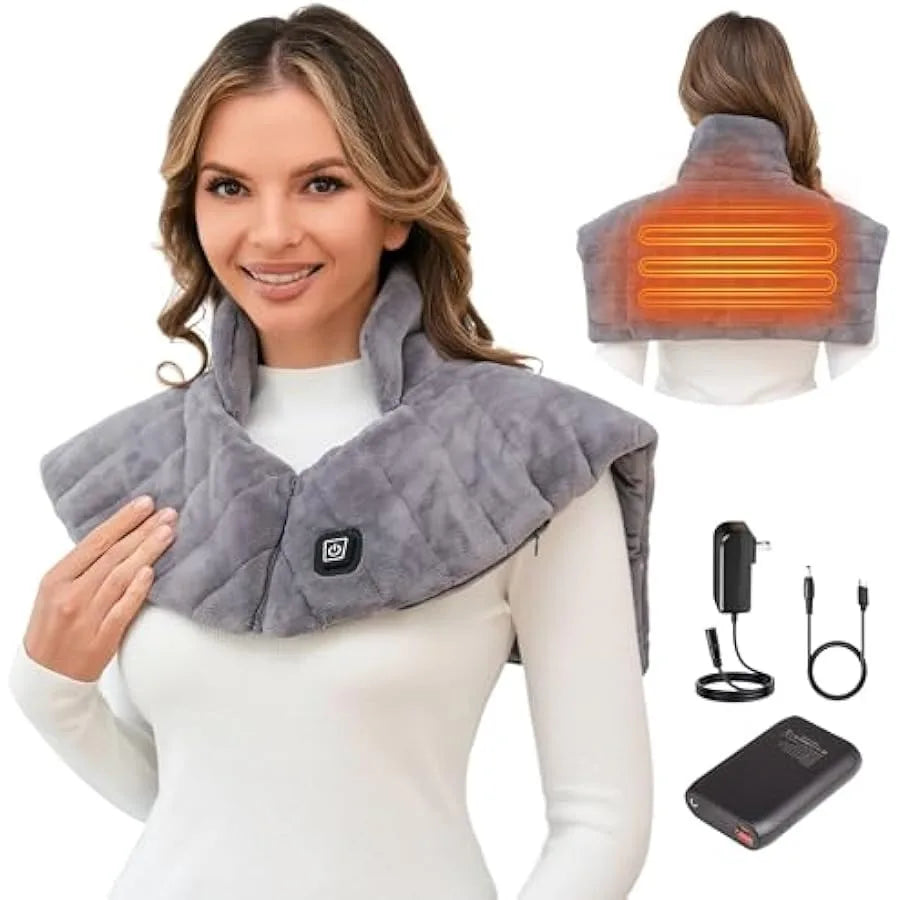 Cordless Heating Pad for Neck and Shoulders P