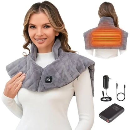 Cordless Heating Pad for Neck and Shoulders P