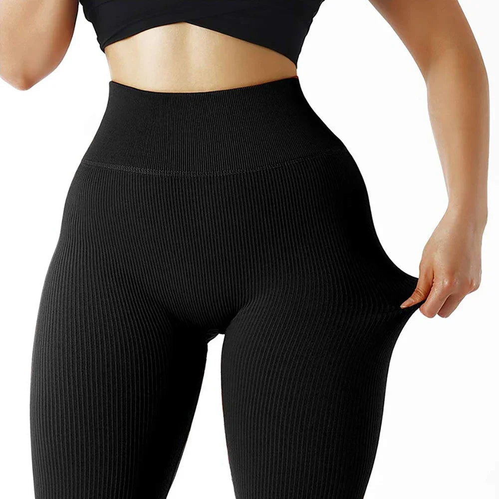 High Waisted Seamless Yoga Leggings  Fall & Winter
