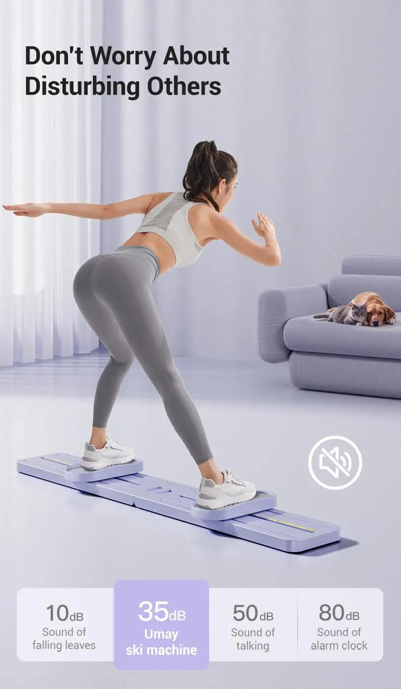 "Foldable 3-in-1 Ski Trainer