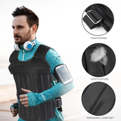 3/15/20/35/50kg  Adjustable  Weight Vest