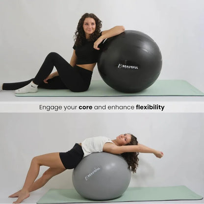 Extra thick and durable yoga ball
