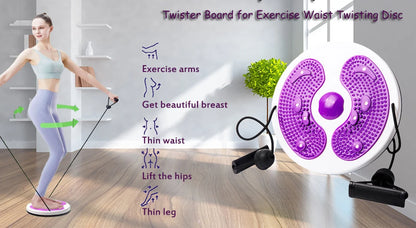 Exercise Waist Twisting Disc Foot Massage