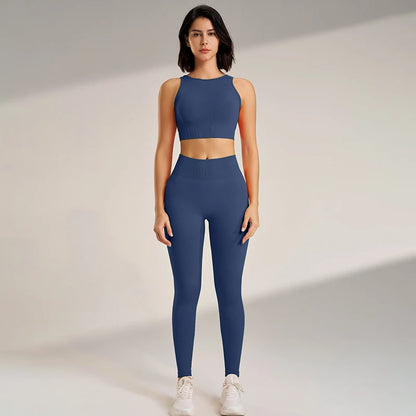 High Waisted Leggings and Top
