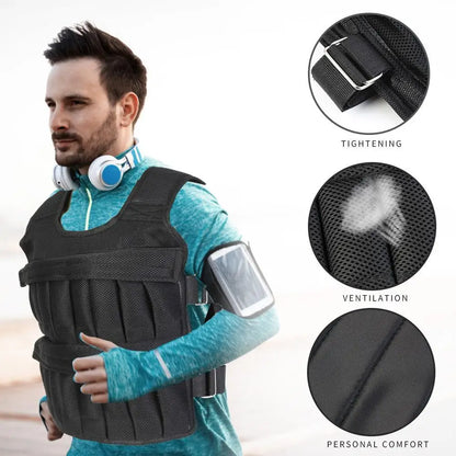 3/15/35kg Adjustable Weight Vest