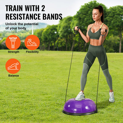 Half Exercise Ball Trainer Balance Ball