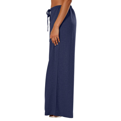 Casual Wide Leg Trousers