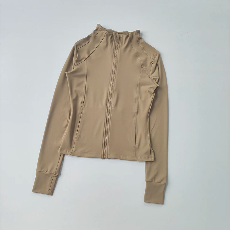 Women Sports Jacket Zip