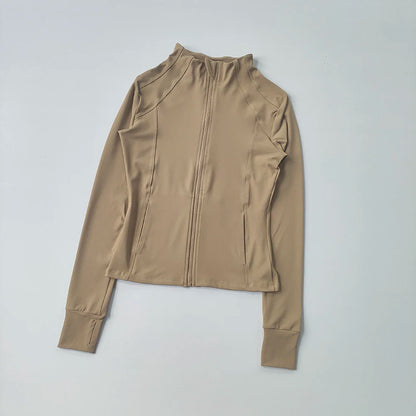 Women Sports Jacket Zip
