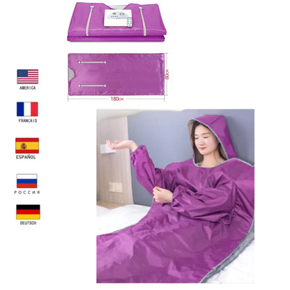 Sauna Blanket with Hand Sleeve Design