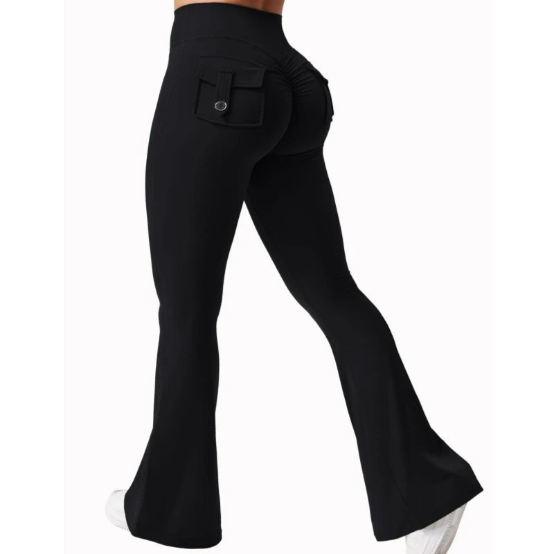 Wide Leg High Stretch Yoga Leggings