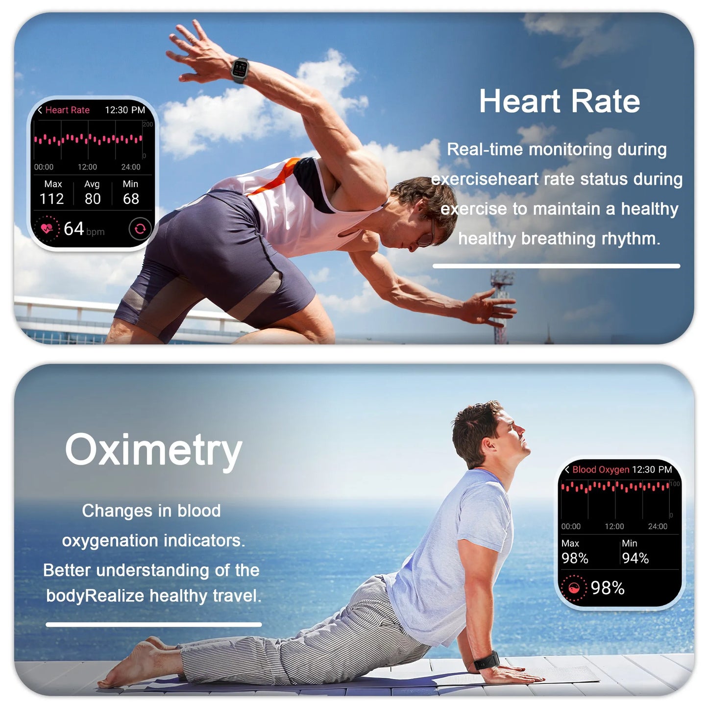 Waterproof Smartwatch Bluetooth Calling Fitness Tracking