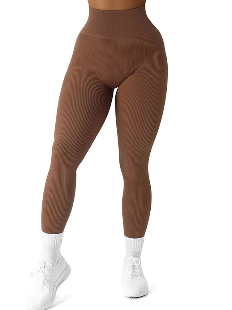 High Waisted Seamless Yoga Leggings  Fall & Winter