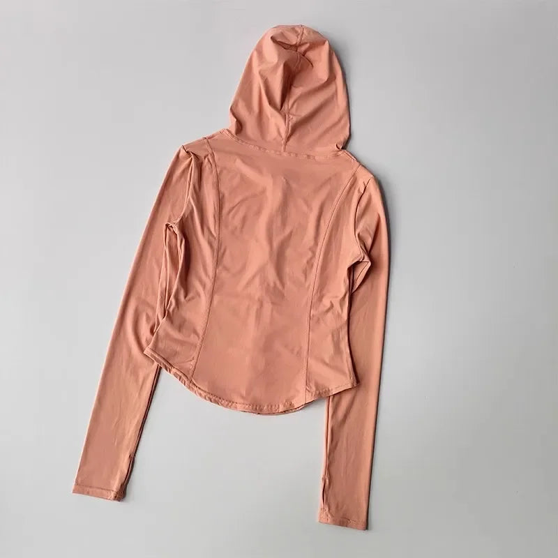 Women Hooded  Running Jackets