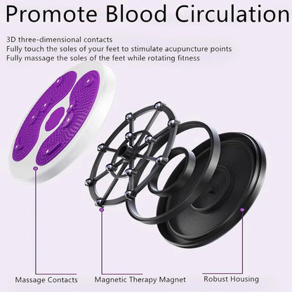 Exercise Waist Twisting Disc Foot Massage