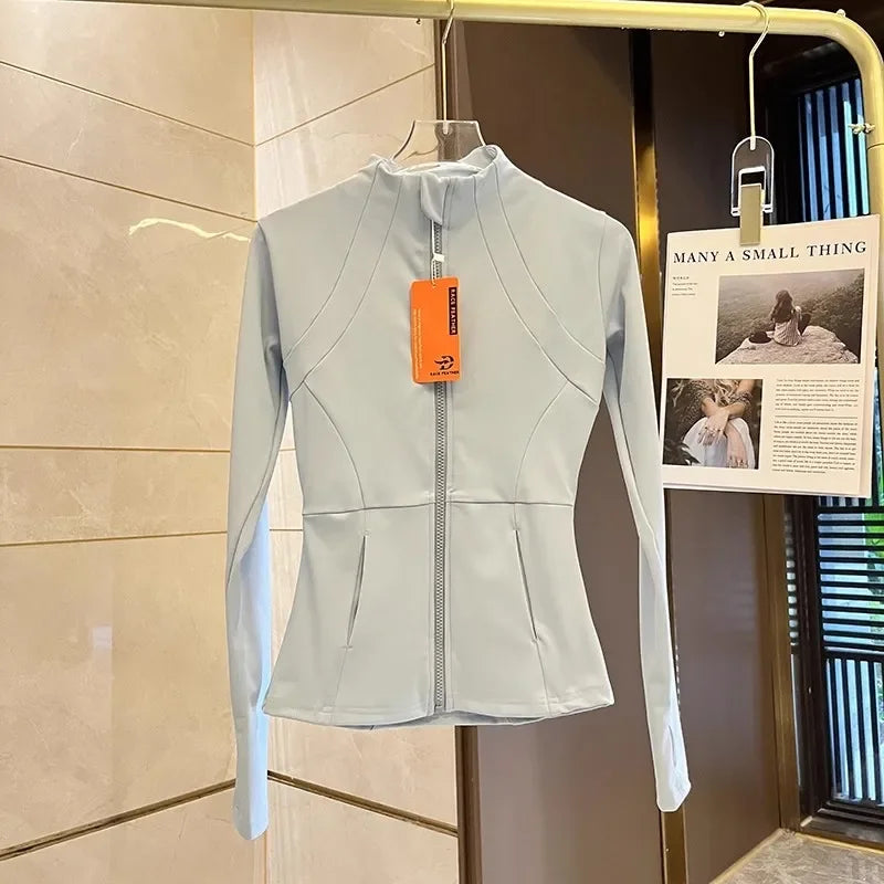 Women Sports Jacket Zip