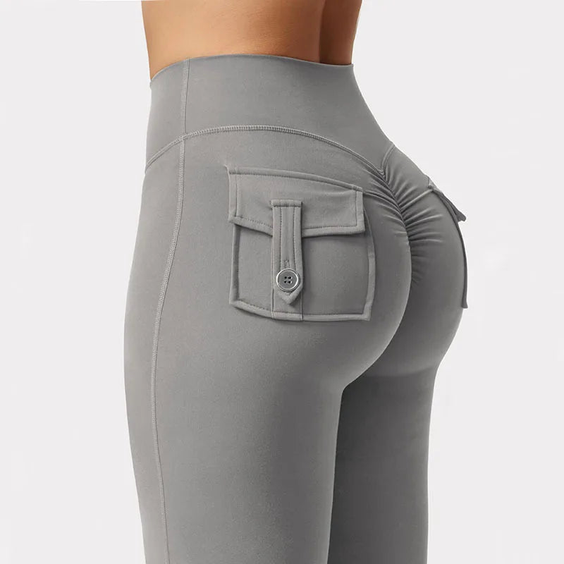 Wide Leg High Stretch Yoga Leggings