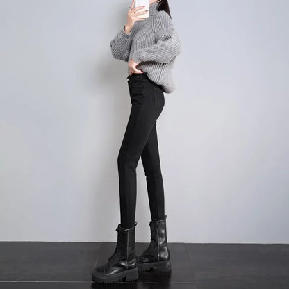 Women Thermal Skinny Jeans