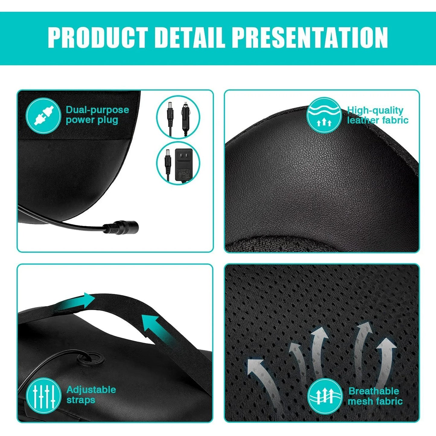 4 Head And Neck Protection Massage Pillow