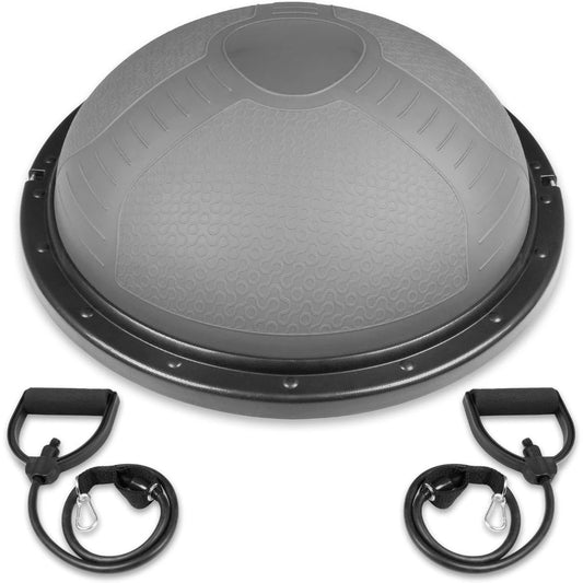 Half  Stability Exercise Ball with  Bands and Pump