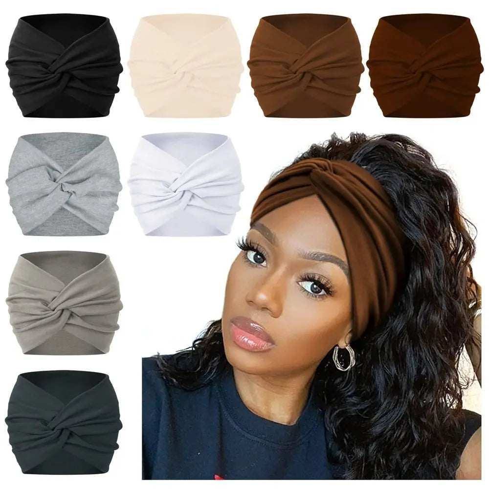 Hair Accessories Twisted Extra Large  Workout Headband