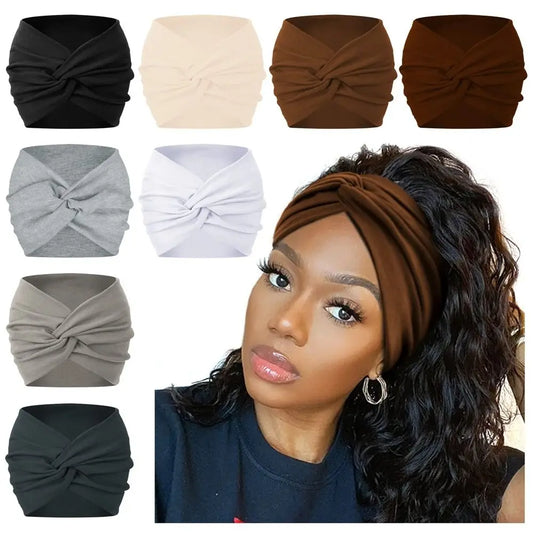 Hair Accessories Twisted Extra Large  Workout Headband