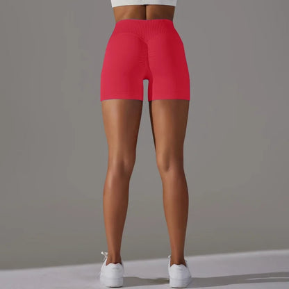 3 Pieces Yoga Scrunch Butt Shorts
