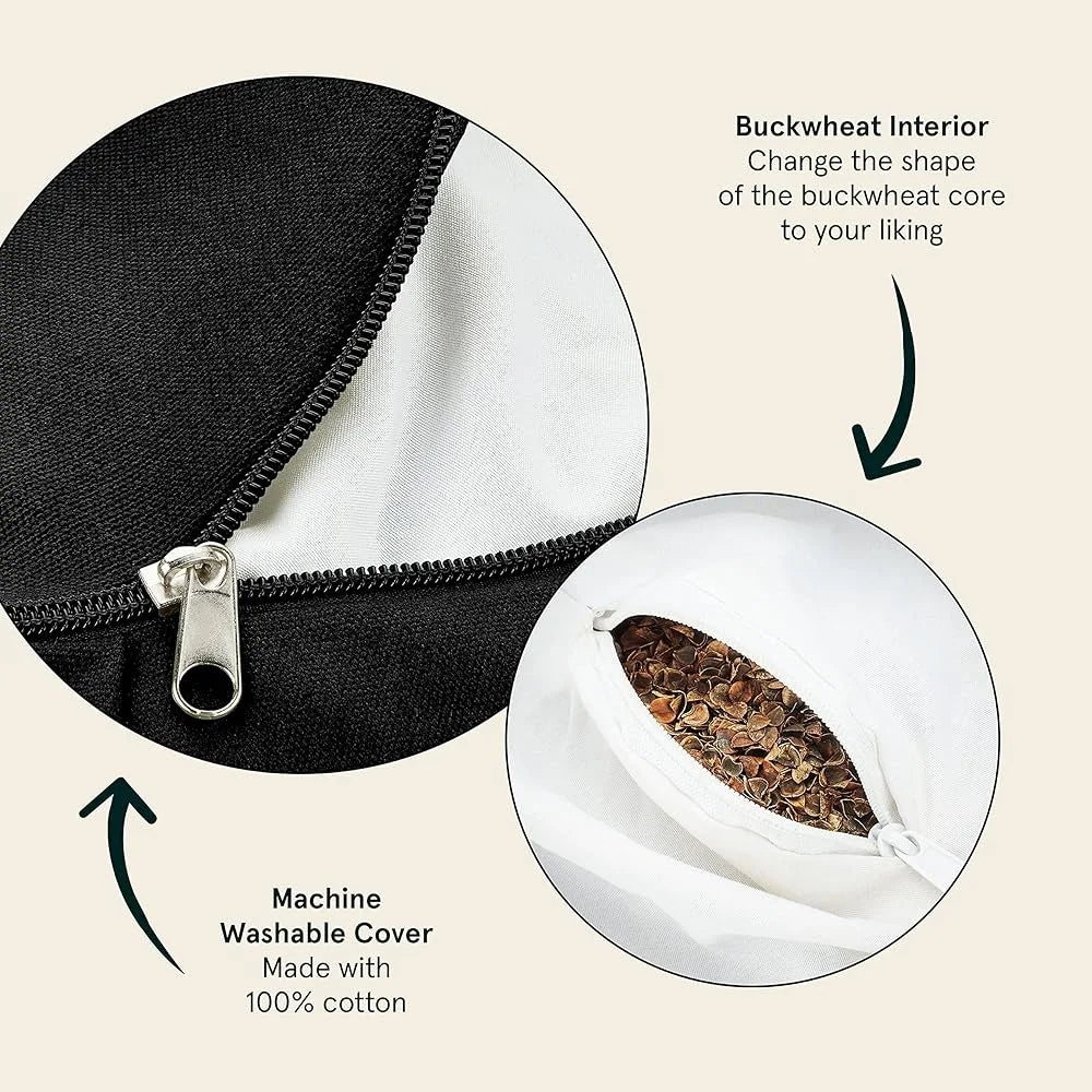 Buckwheat Hull Meditation Cushion