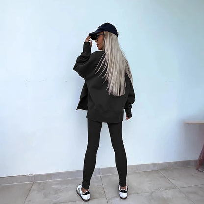 Women's Spring and Autumn Sports Hoodie