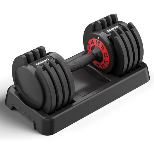 55LB Single Adjustable Dumbbell 5 in 1 Weight