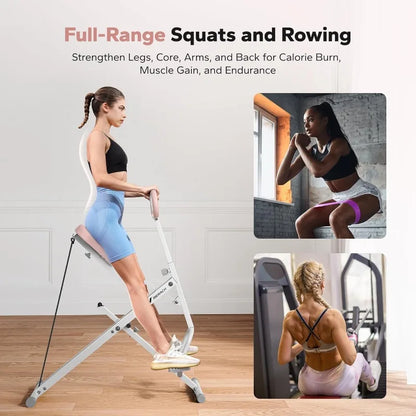 Rowing/Squat machine