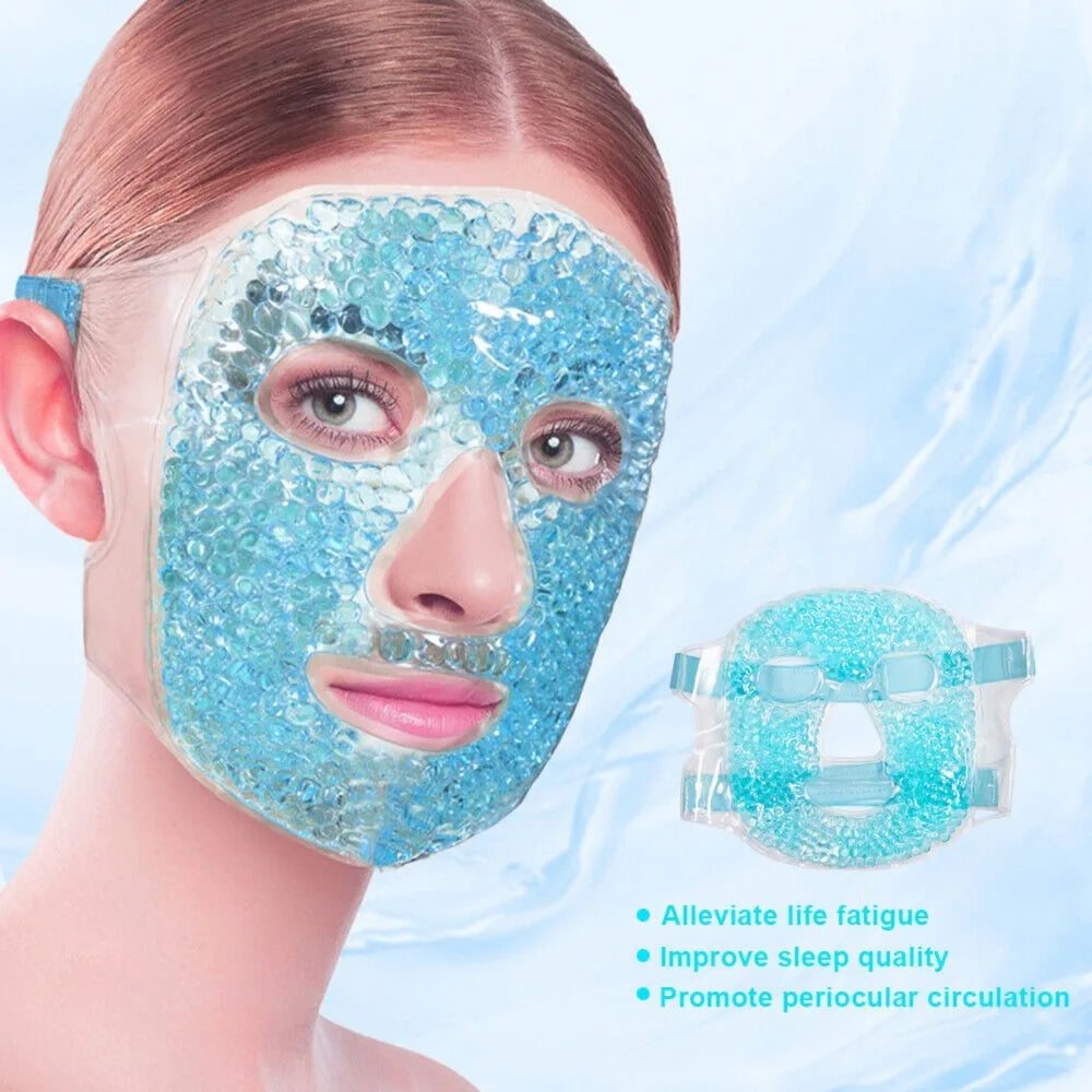 Full Face Therapy Mask with Gel Beads