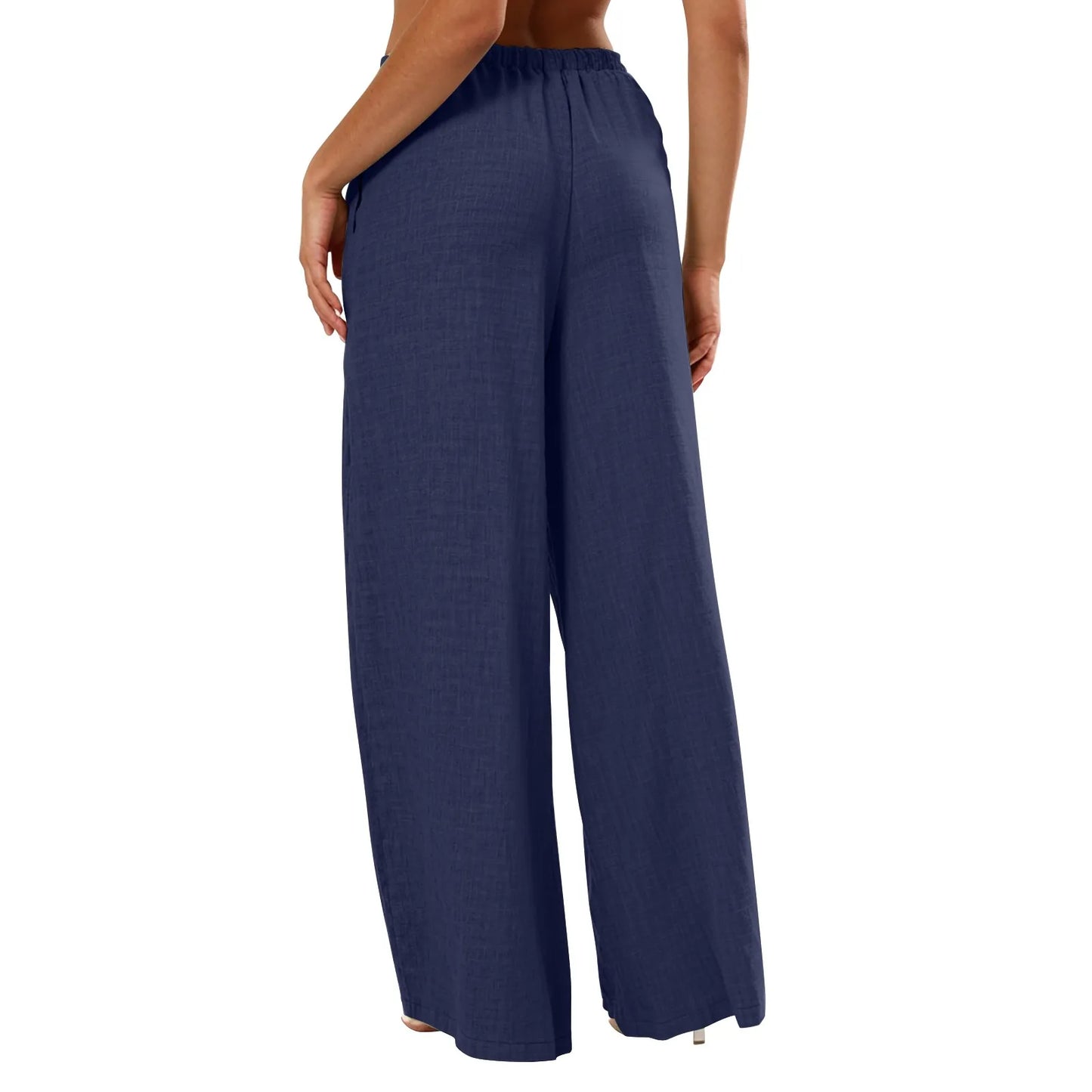 Casual Wide Leg Trousers