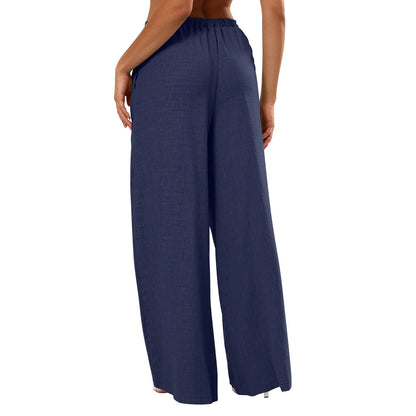 Casual Wide Leg Trousers