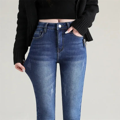 Women Thermal Skinny Jeans