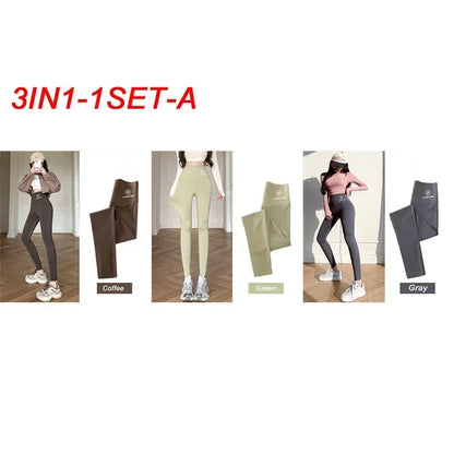 thin high-waisted belly lift hip yoga tights