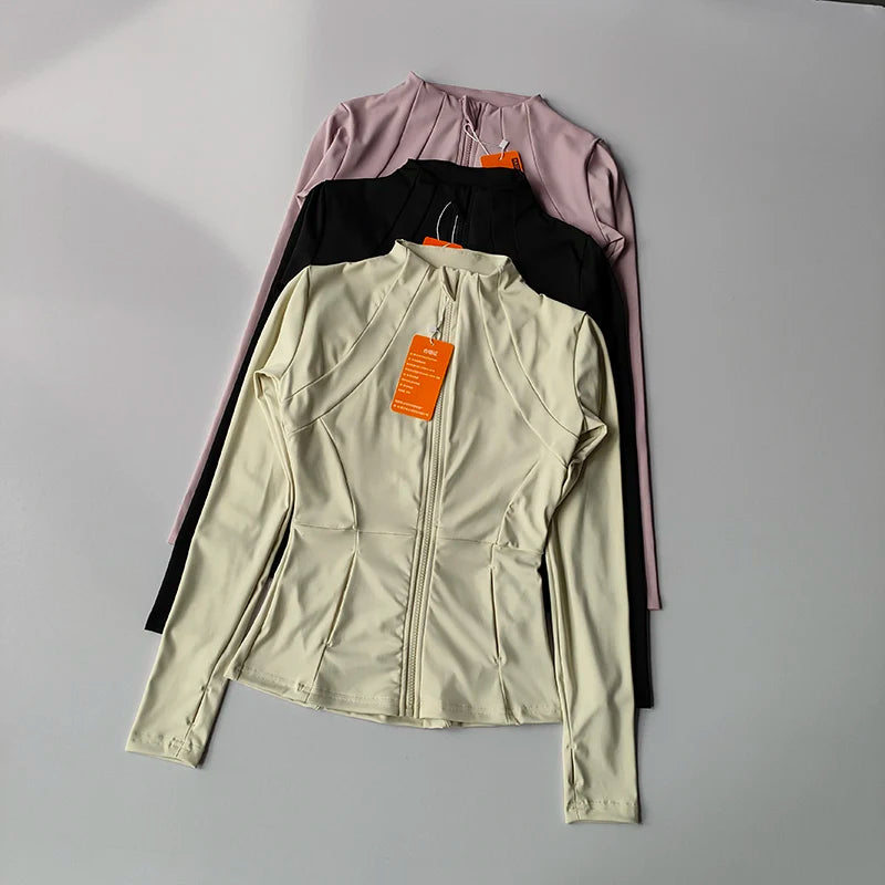 Women Sports Jacket Zip