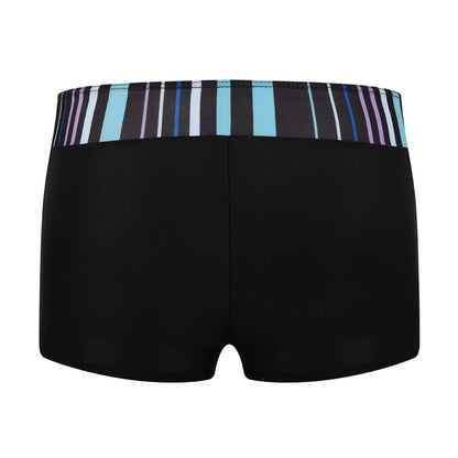 Striped Sleeveless Two Piece Swimsuit