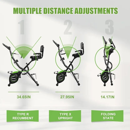 Folding Magnetic Cycling Bike