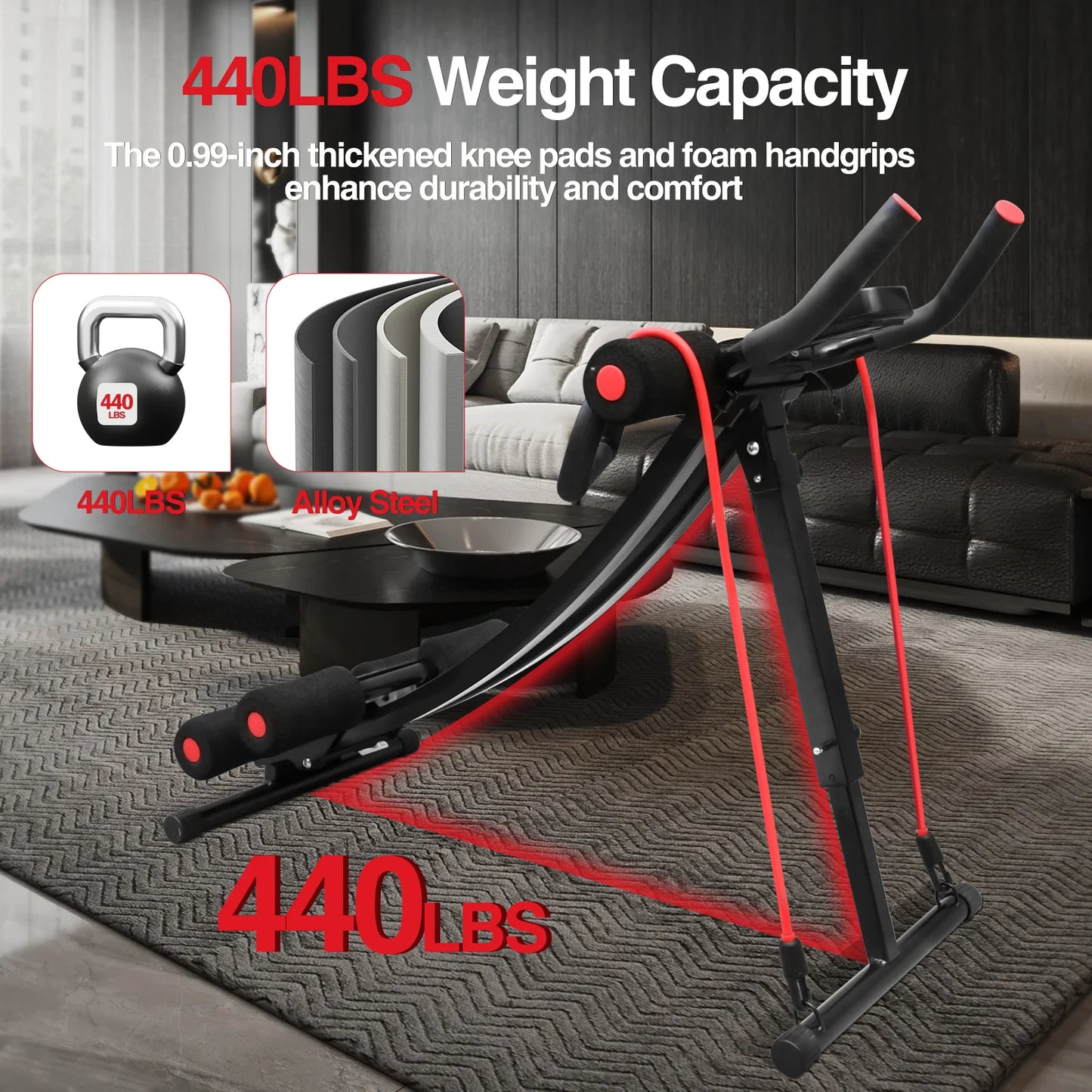 Foldable Ab Machine