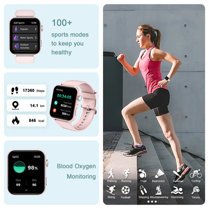 Smartwatch  Blood Oxygen 100+ Sports Modes