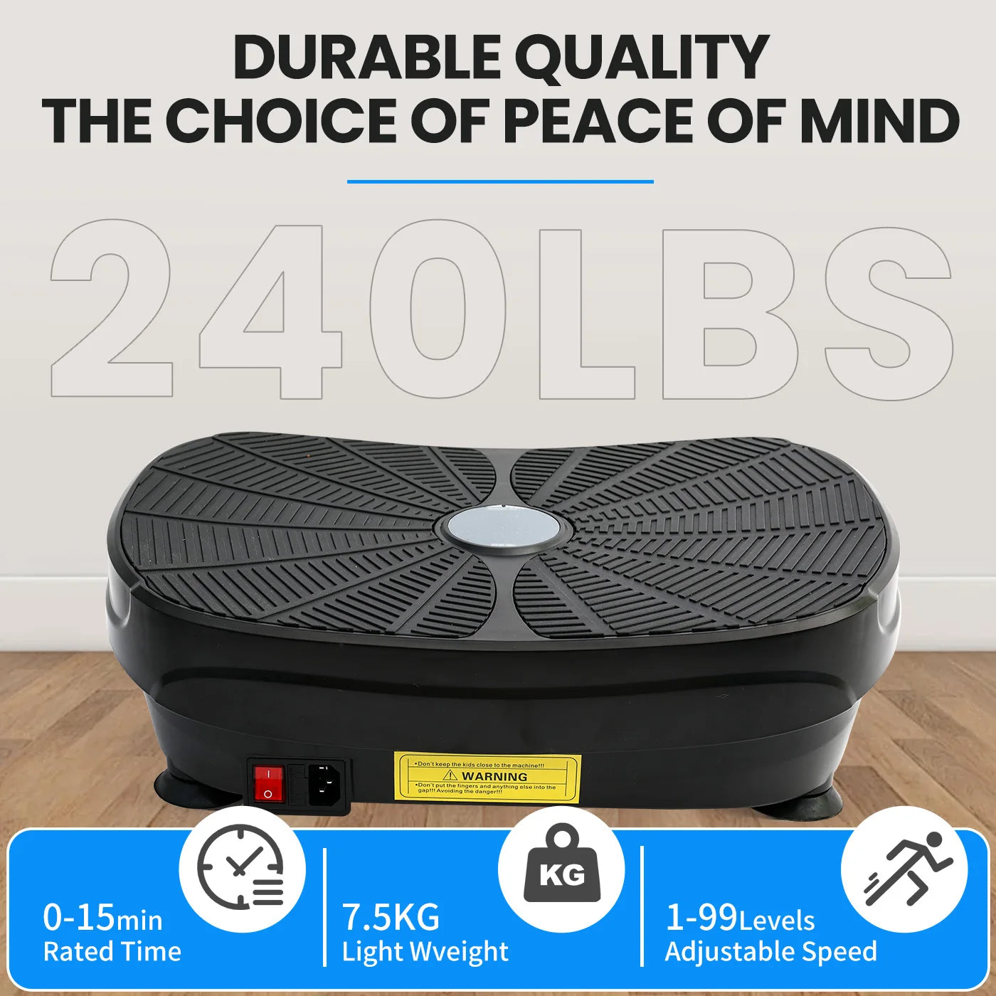 Vibration Plate Exercise Machine