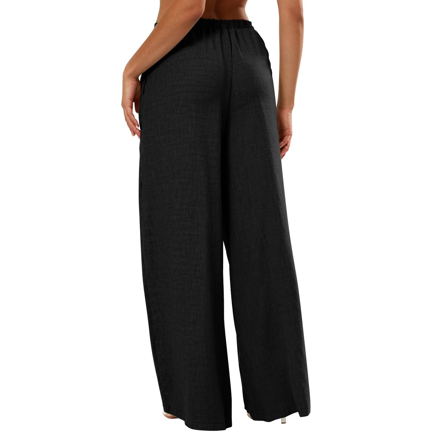 Casual Wide Leg Trousers