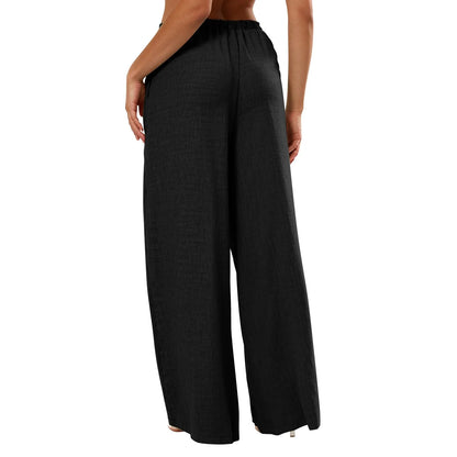 Casual Wide Leg Trousers