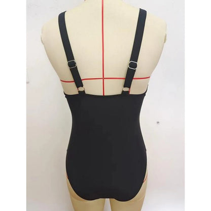 One Piece High Waisted Swimsuit