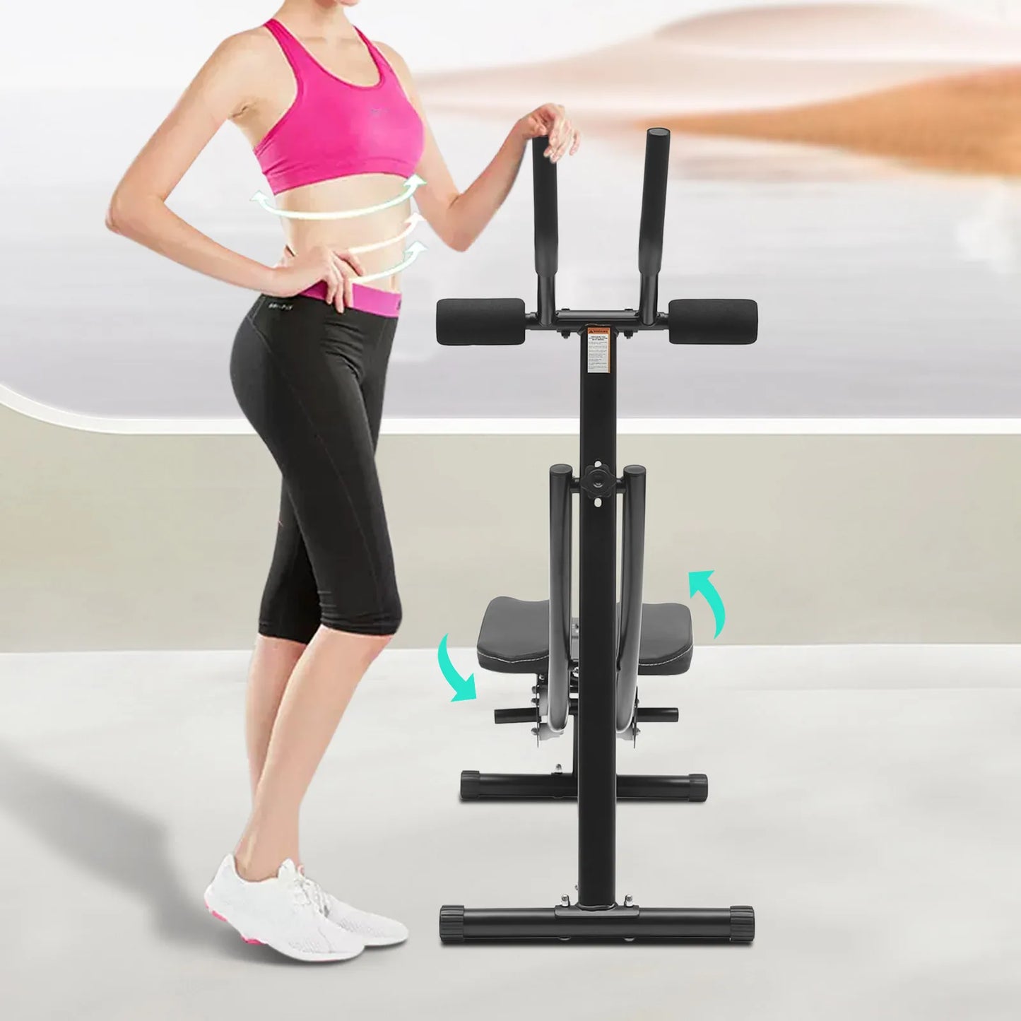 Foldable Abdominal Exercise Equipment