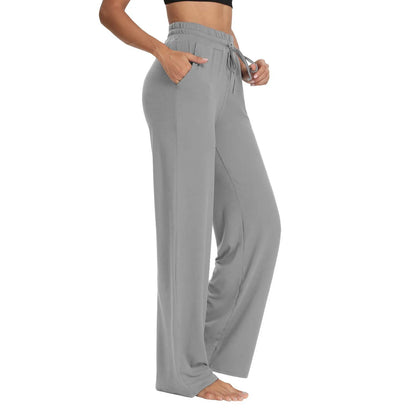 Wide Leg Yoga Pants with Pockets