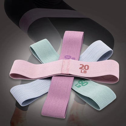 Elastic Workout Bands Anti-Slip Squat Expander Bands