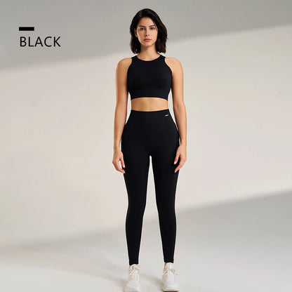 High Waisted Leggings and Top